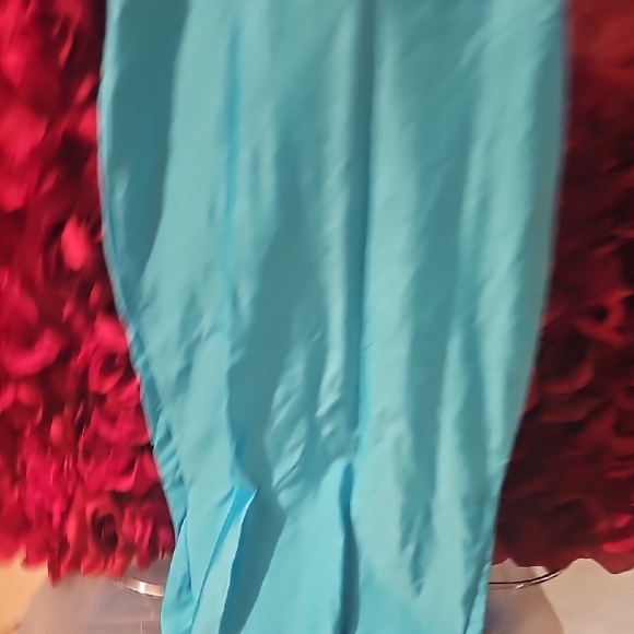 KToo New Women's Blue and White Sleeveless Cutout Dress Size Large - Picture 8 of 8